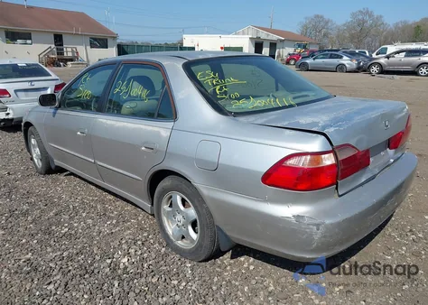 1998 Honda Accord Ex V6 from USA, damaged, VIN 1HGCG1650WA031304